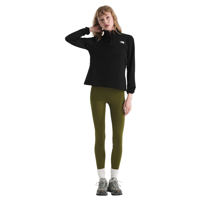TNF Womens Cedar Trail Grid Fleece 1/4 Zip Jacket