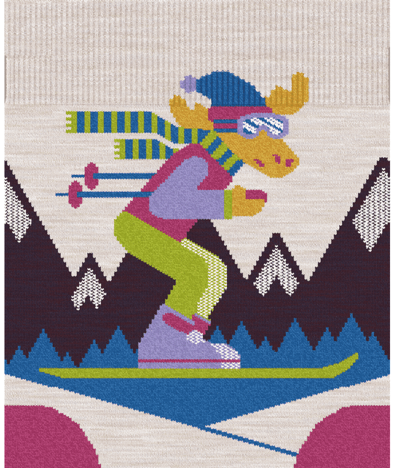 Smartwool Kids Wintersport Full Cushion Pattern