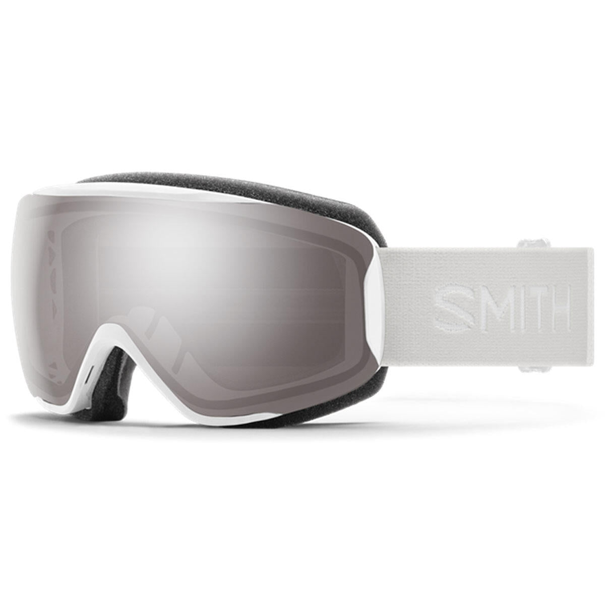 Smith Moment Ski Goggle CP Sun Platinum Mirror White Vapor