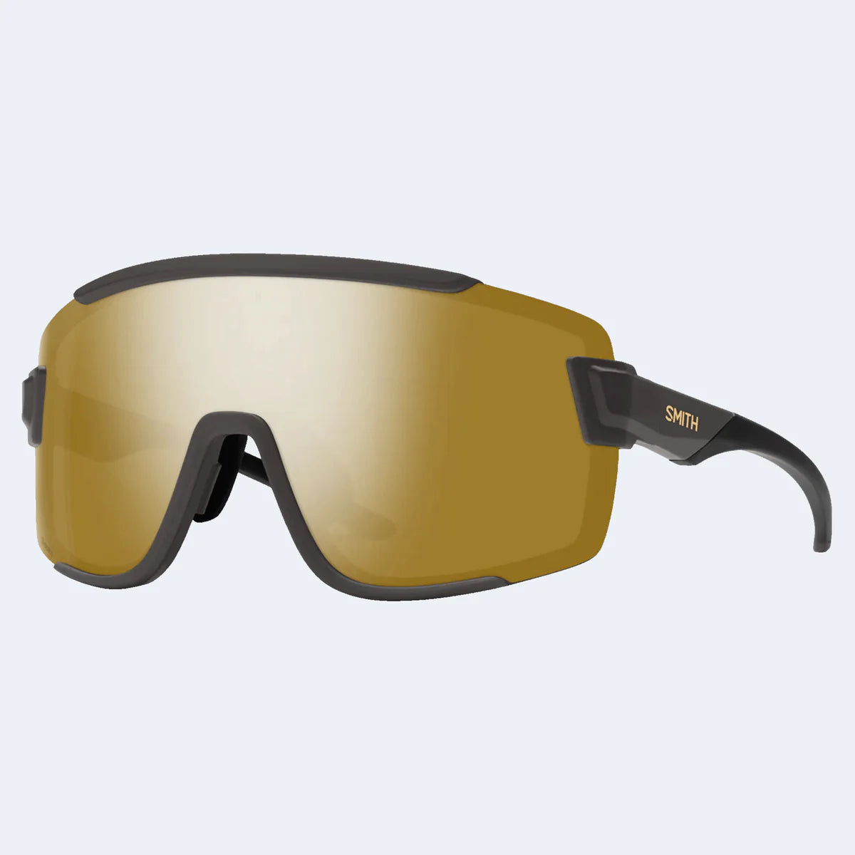 Smith Wildcat Sunglasses CP Polarized Bronze Mirror Clear Matte Gravy