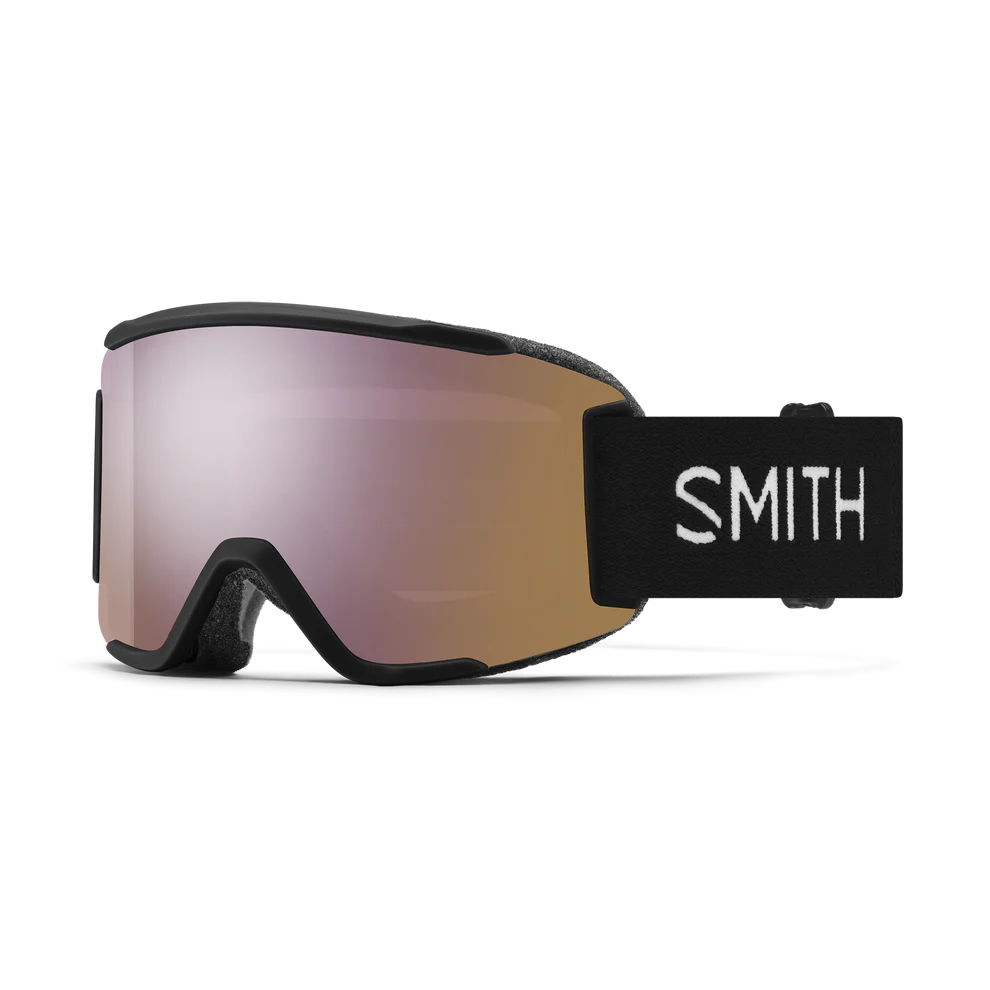 Smith Squad S Ski Goggle CP Ev Rose Gold Mirror Clear Black
