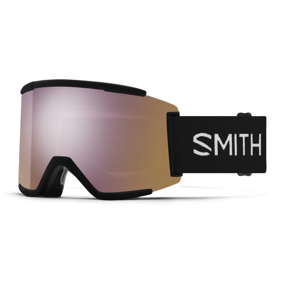 Smith Squad XL Ski Goggle CP Ev Rose Gold Mirror St Blue Sensor Mirror Black