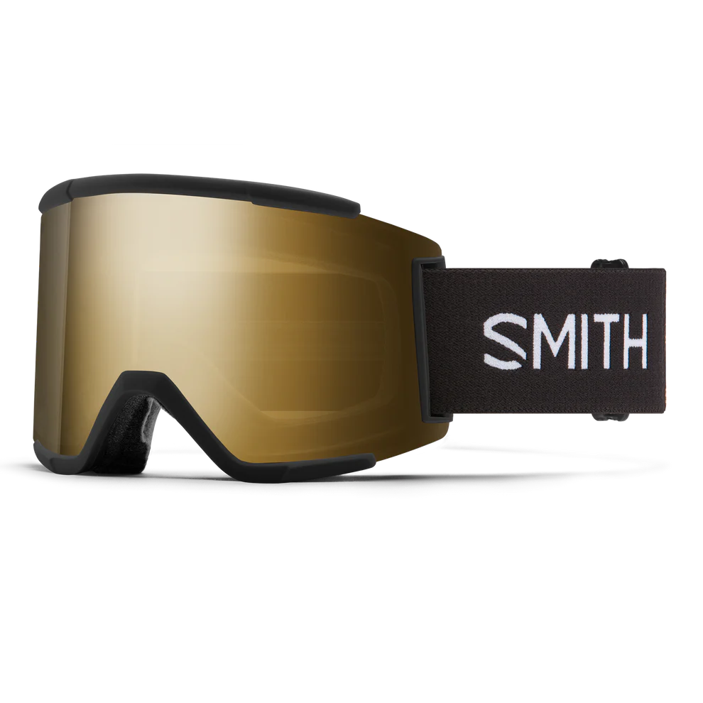 Smith Squad XL Ski Goggle CP Sun Black Gold Mirror St Rose Flash Black