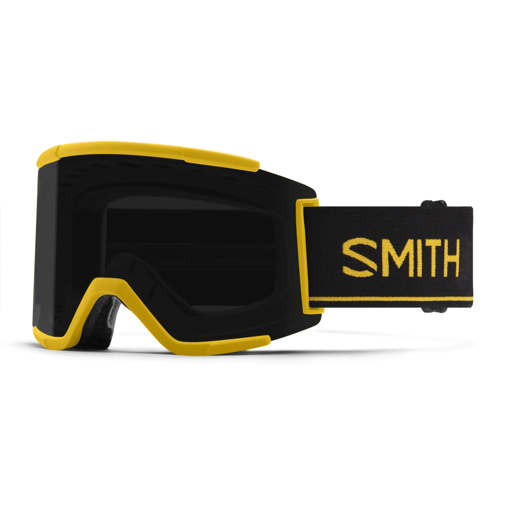 Smith Squad XL Ski Goggle CP Sun Black St Blue Sensor Mirror Killer Bee