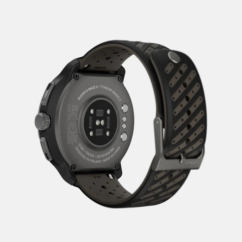 Suunto Race 2 GPS Watch - Titanium Bevel