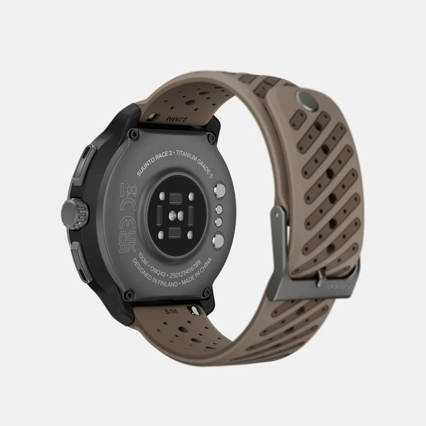 Suunto Race 2 GPS Watch - Titanium Bevel