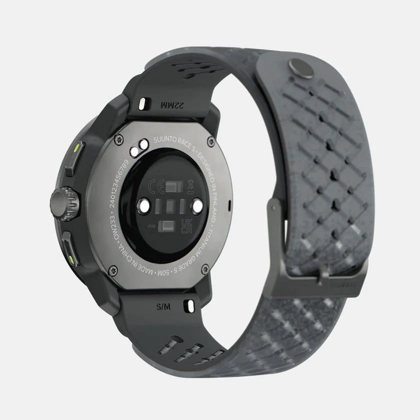 Suunto Race S GPS Watch - Titanium Bevel