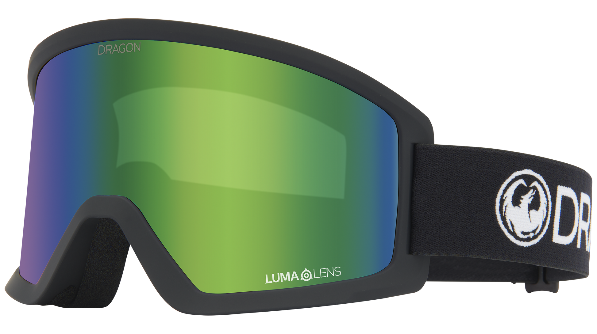 Dragon DX3 L OTG Snow Goggle LL Green Ion Black