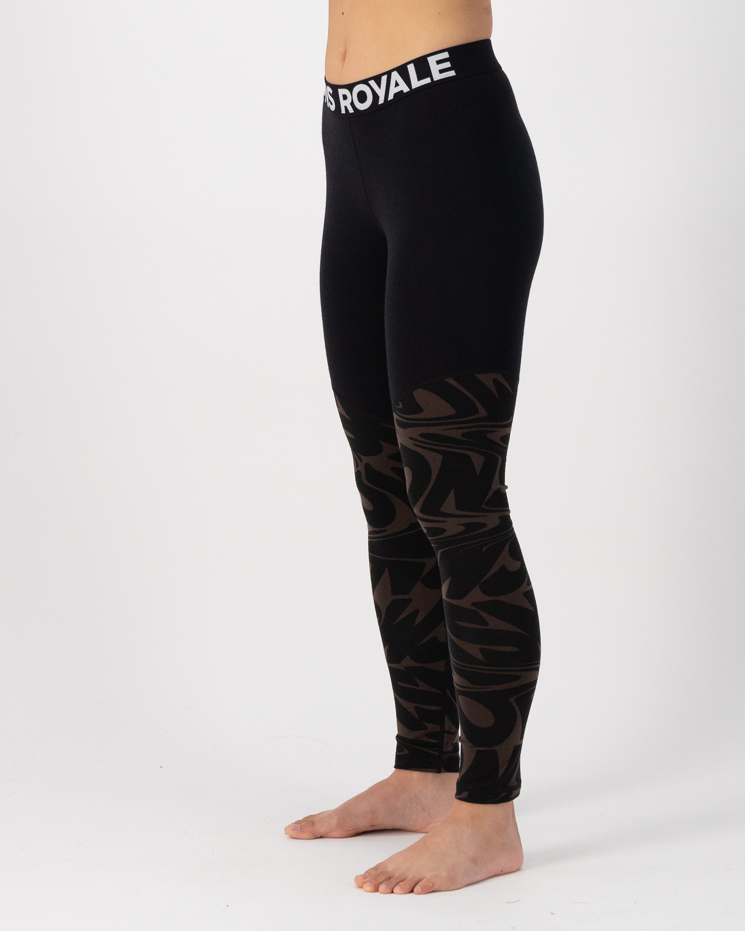 Mons Royale Womens Cascade Merino Base Layer Legging