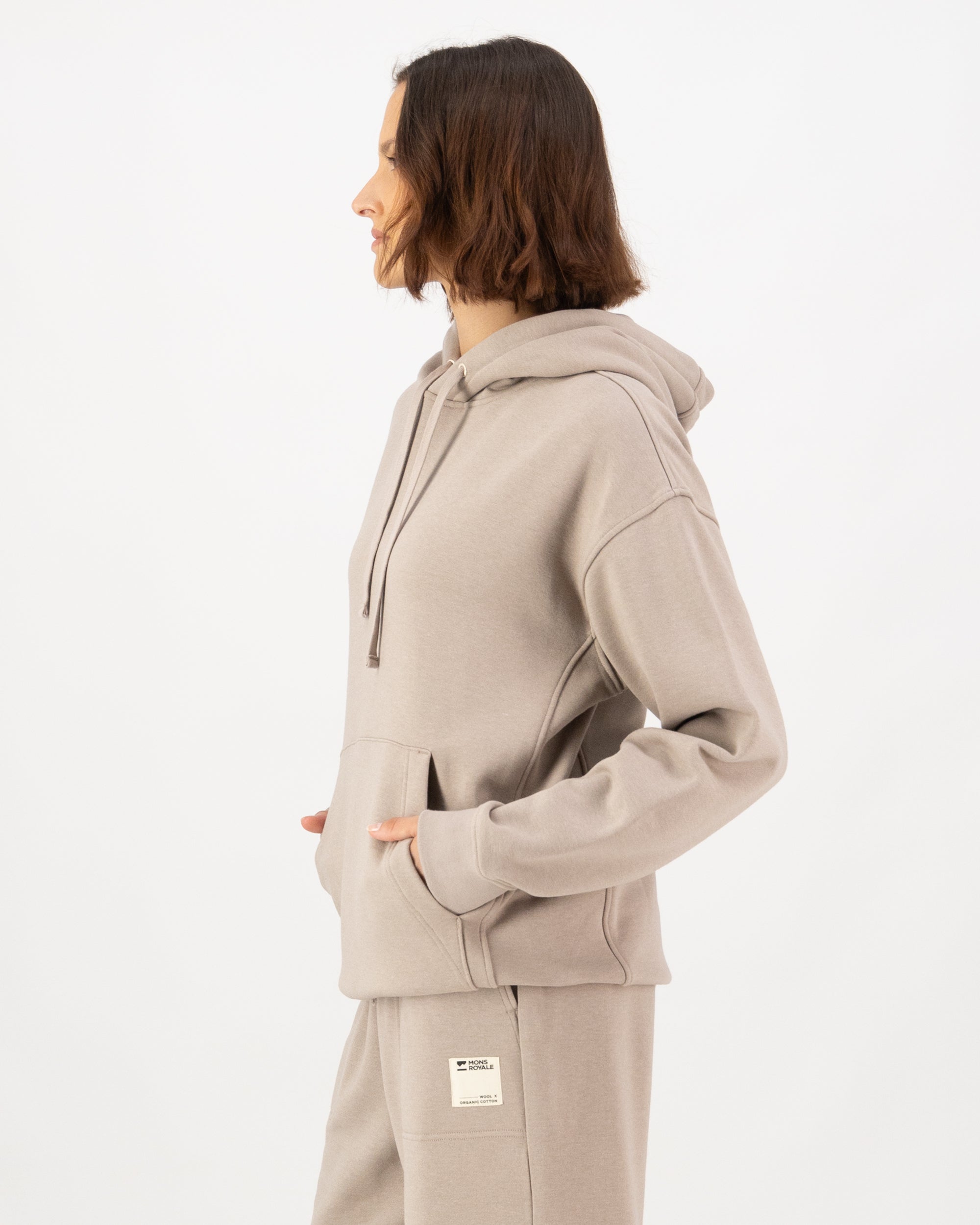 Mons Royale Verdant Merino Organic Cotton Hoody