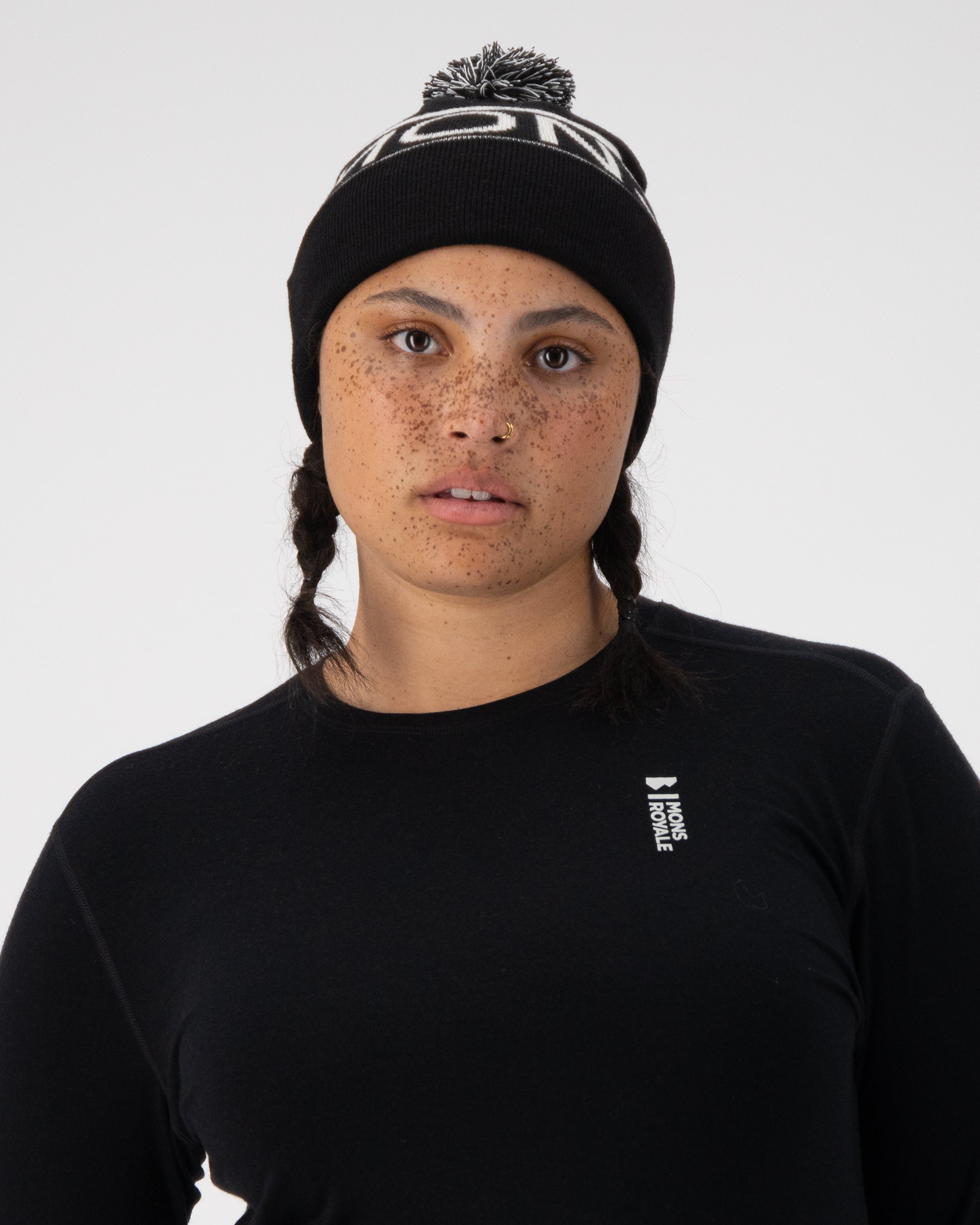 Mons Royale McCloud Merino Pom Pom Beanie