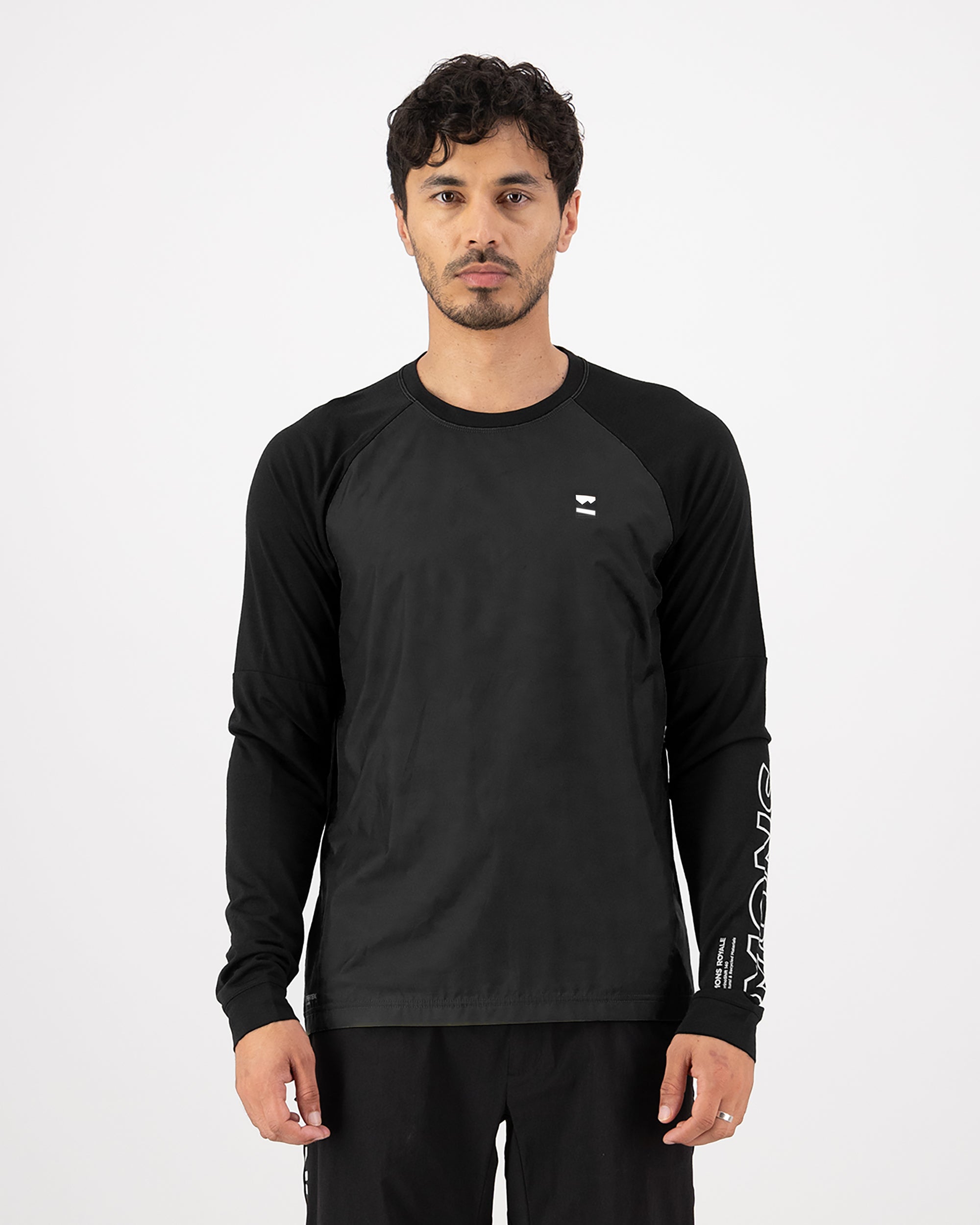 Mons Royale Mens Tarn Merino Bike Wind Jersey