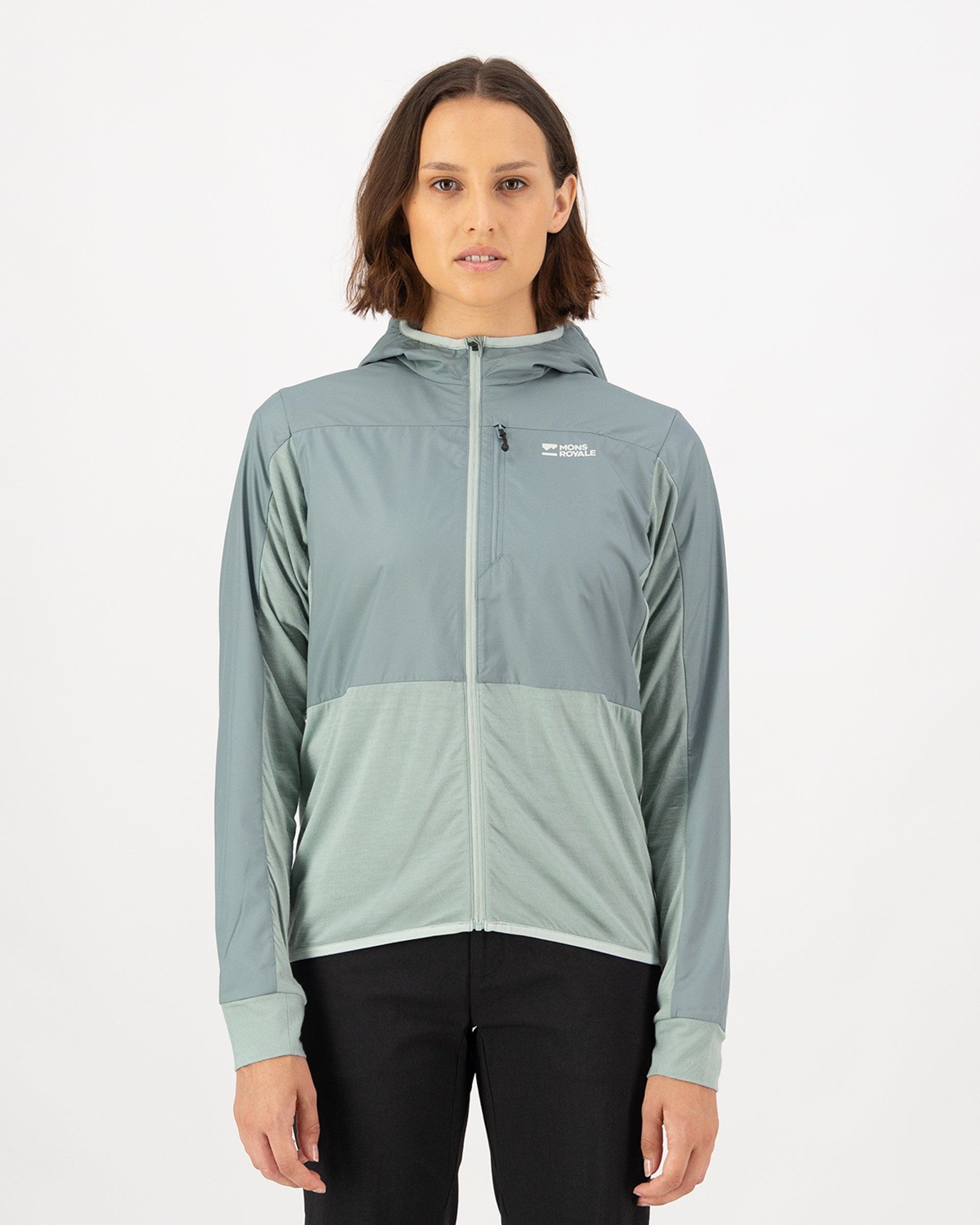 Mons Royale Womens Diversion Merino Wind Jacket