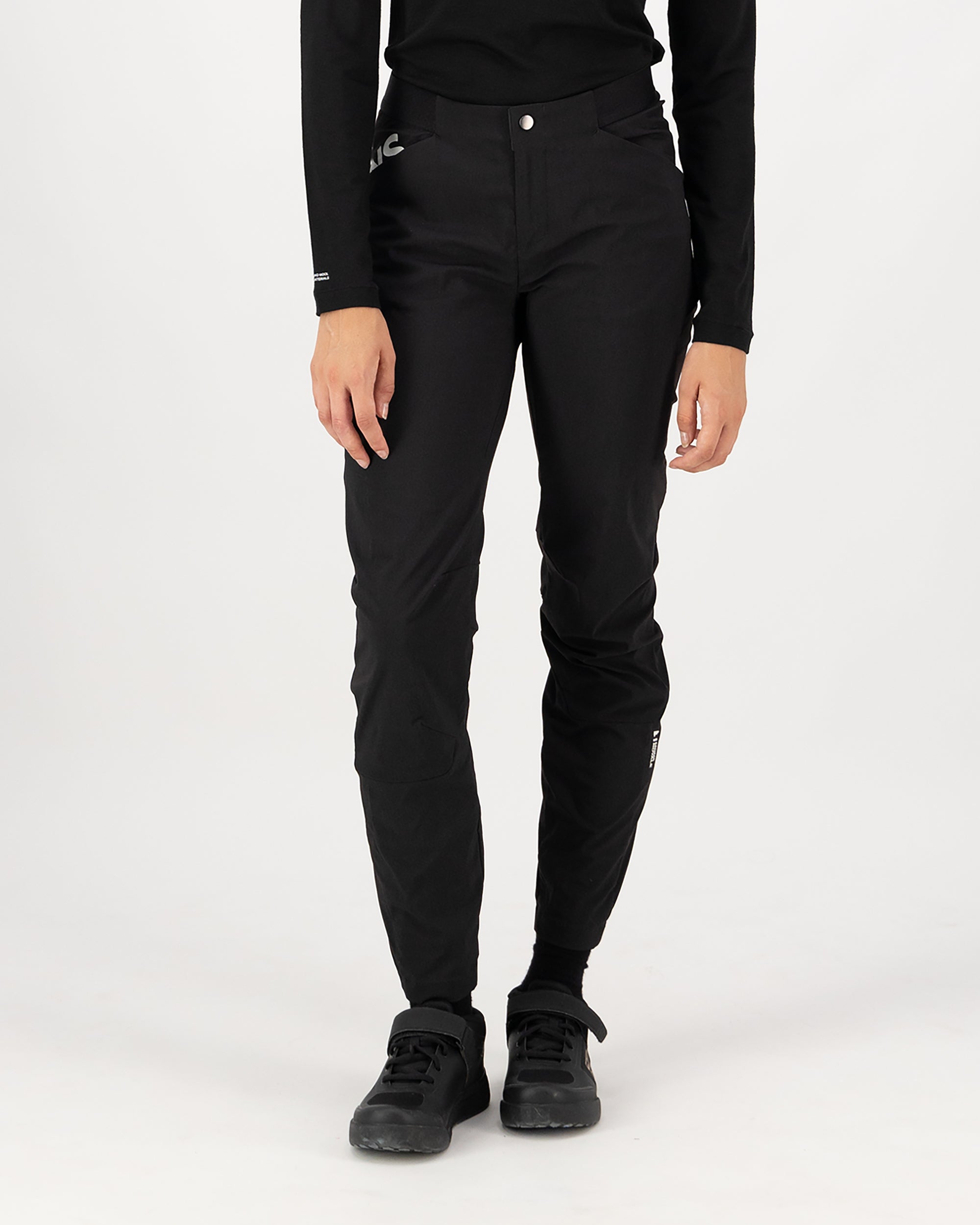 Mons Royale Womens Diversion Merino Trail Pants Large Black