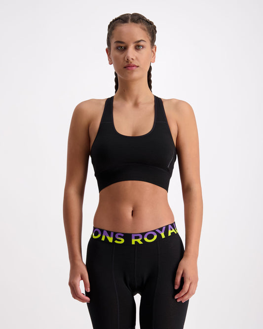 Mons Royale Womens Stratos Merino Sports Bra