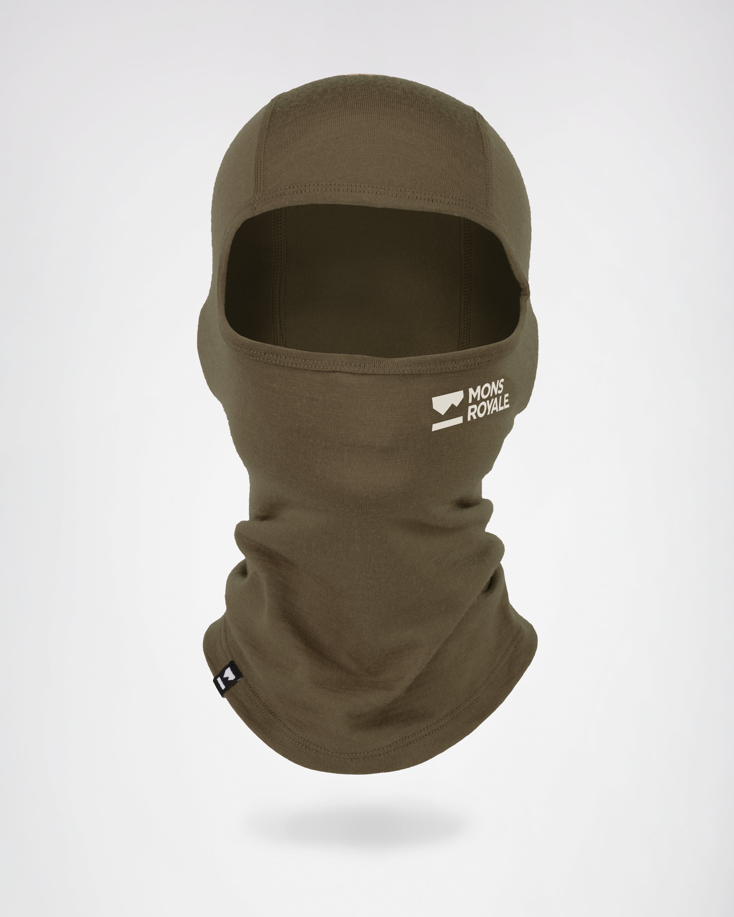 Mons Royale B3 Merino Balaclava Dark Olive