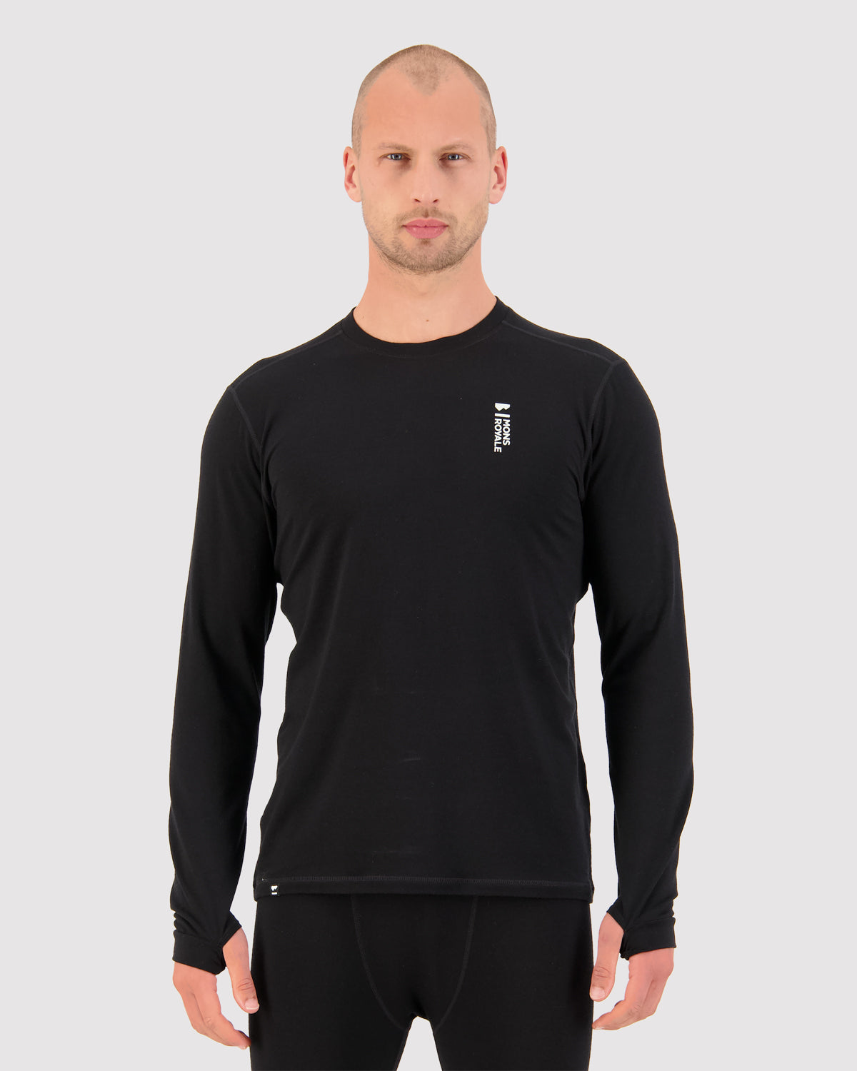 Mons Royale Mens Cascade Merino Base Layer Long Sleeve
