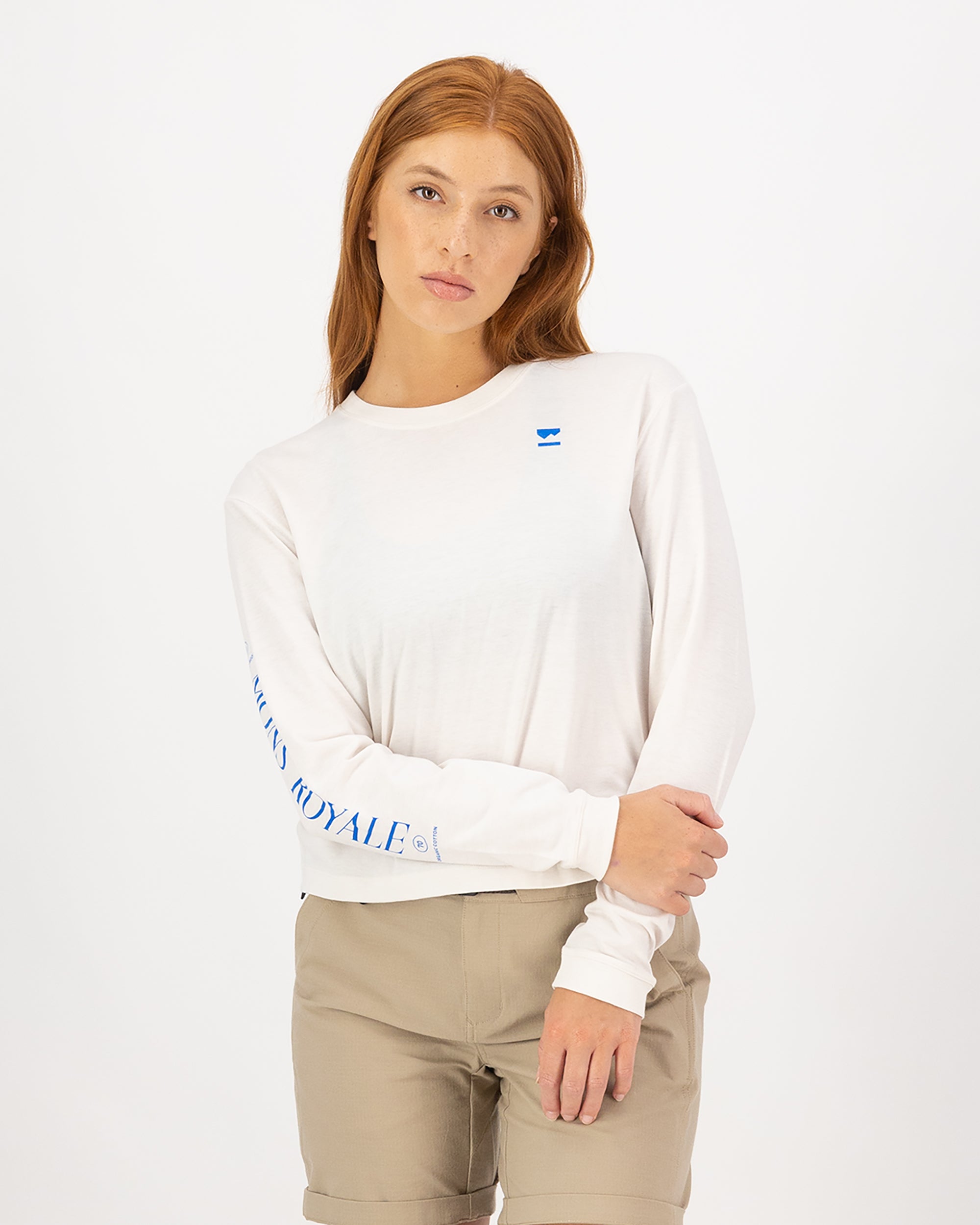 Mons Royale Womens Yonder Merino Organic Cotton Long Sleeve