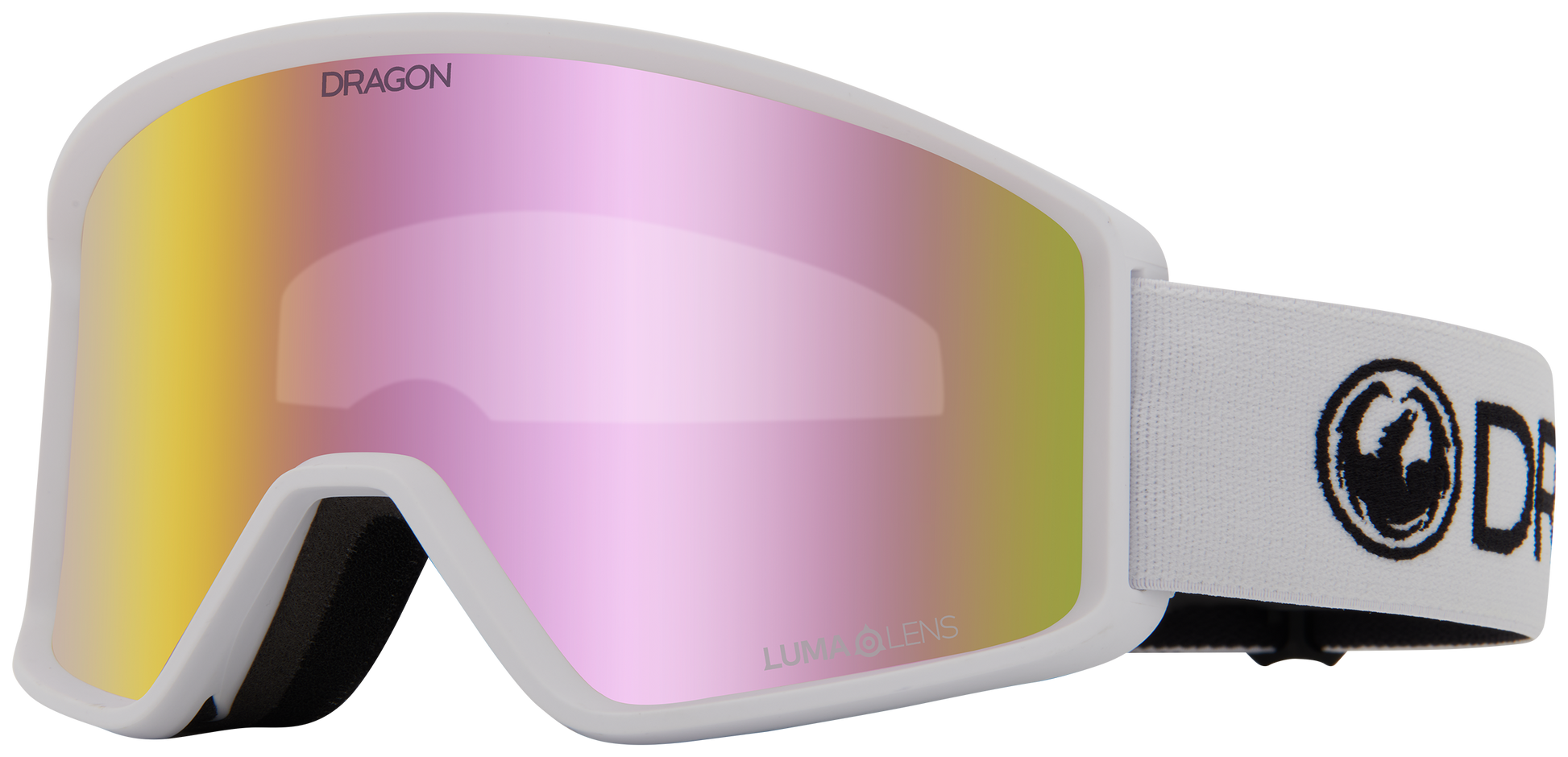 Dragon DXT OTG Snow Goggle LL Pink Ion White