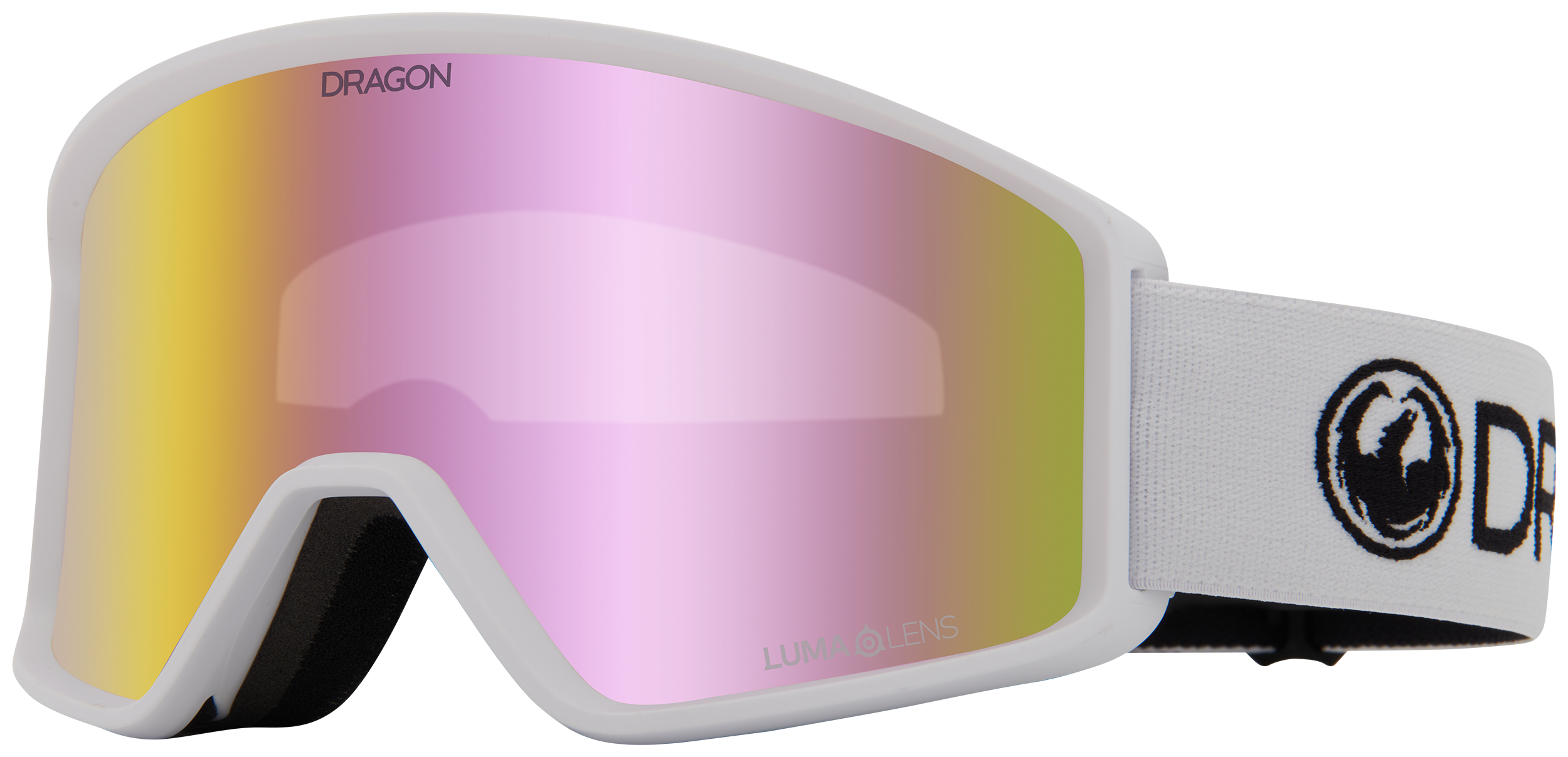 Dragon DXT OTG Snow Goggle LL Pink Ion White