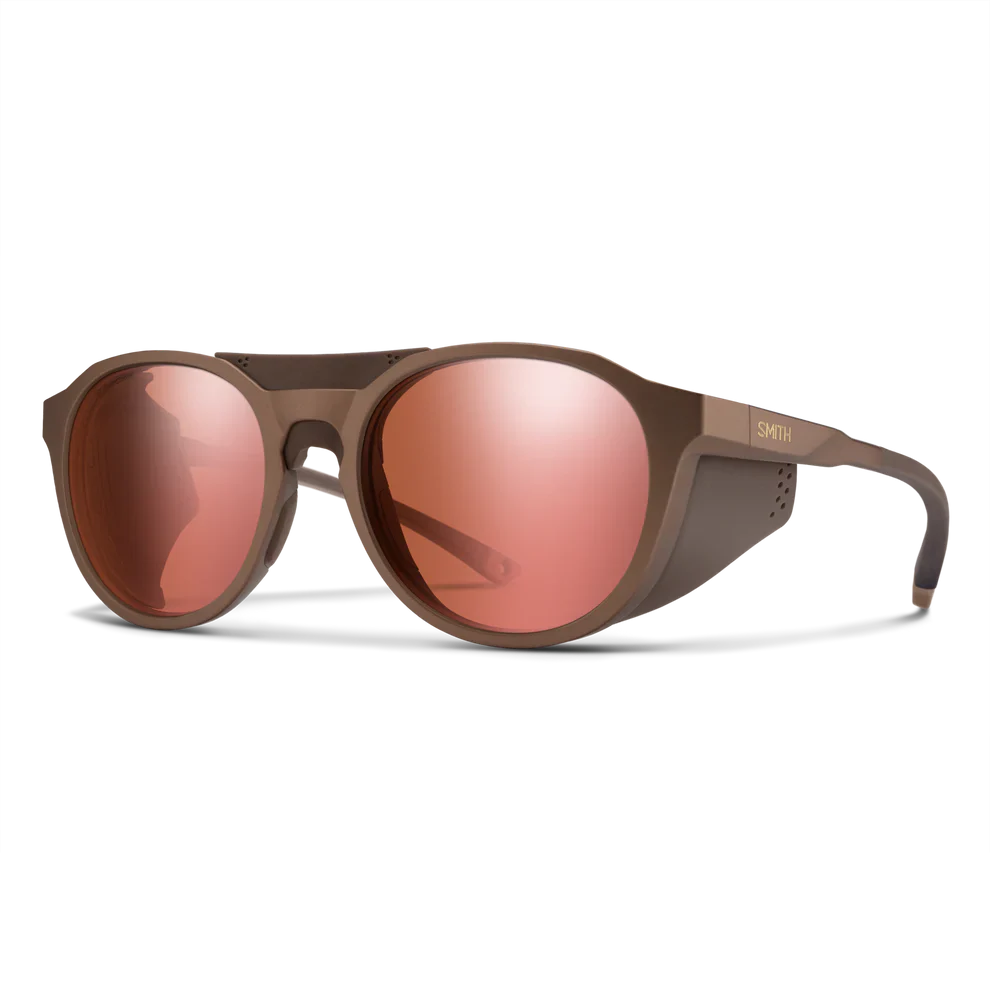 Smith Venture Sunglasses CP Glacier Photochromic Rose Gold Mirror Matte Gold Dust