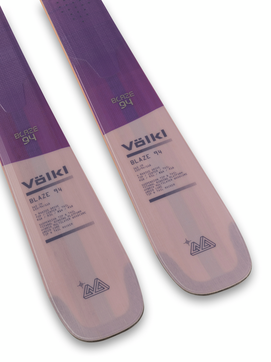 Volkl Blaze 94 Rose Flat Skis