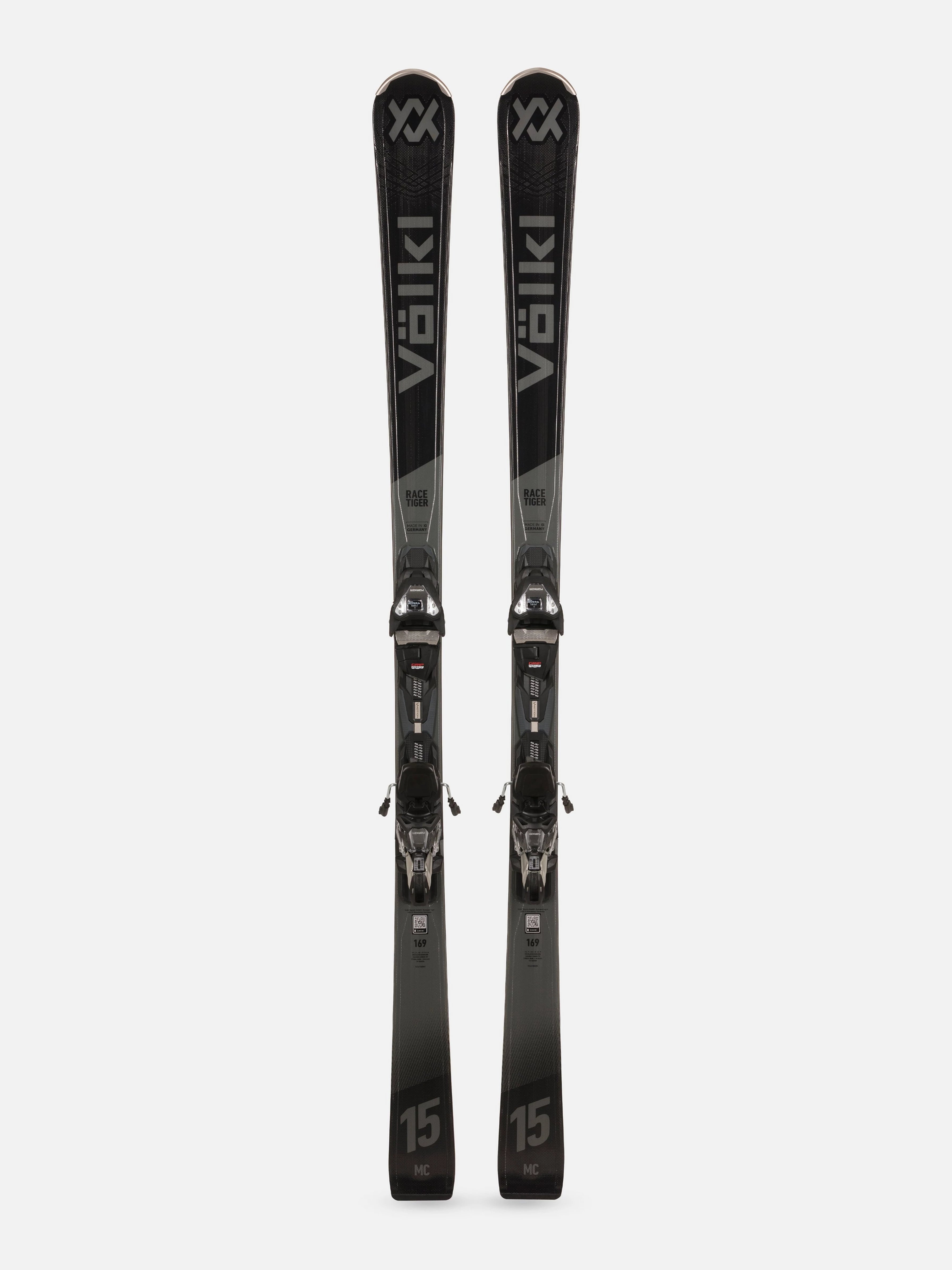 Volkl Racetiger Mc Black + Vmotion Ski/Binding Package