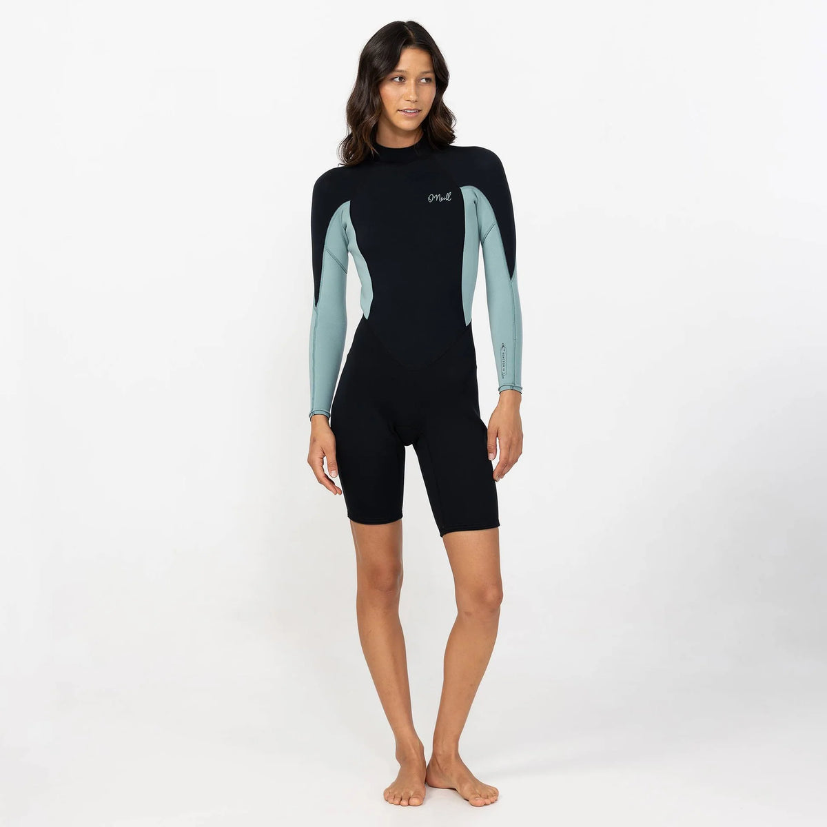 O'Neill Womens Reactor 2 BZ LS Boyleg Spring 2mm Eucalyptus