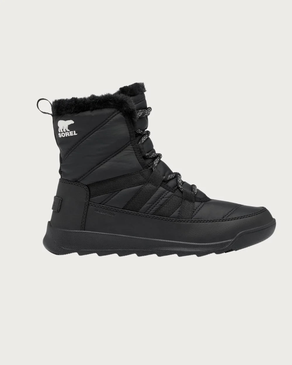 Sorel Women's Whitney II Plus Lace Waterproof Boots Black
