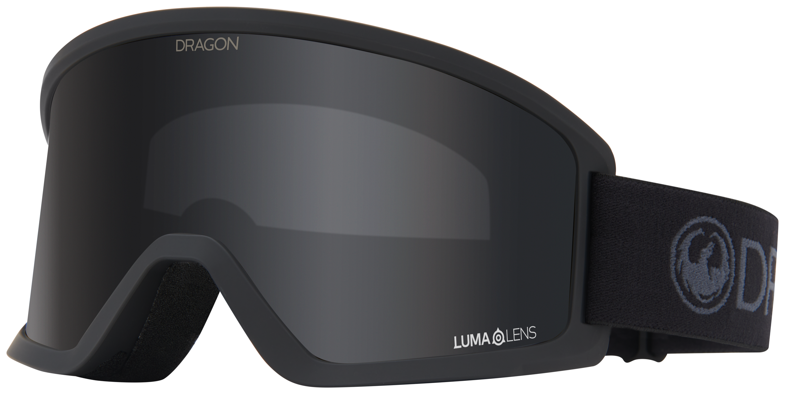 Dragon DX3 OTG Snow Goggle LL Dark Smoke Blackout